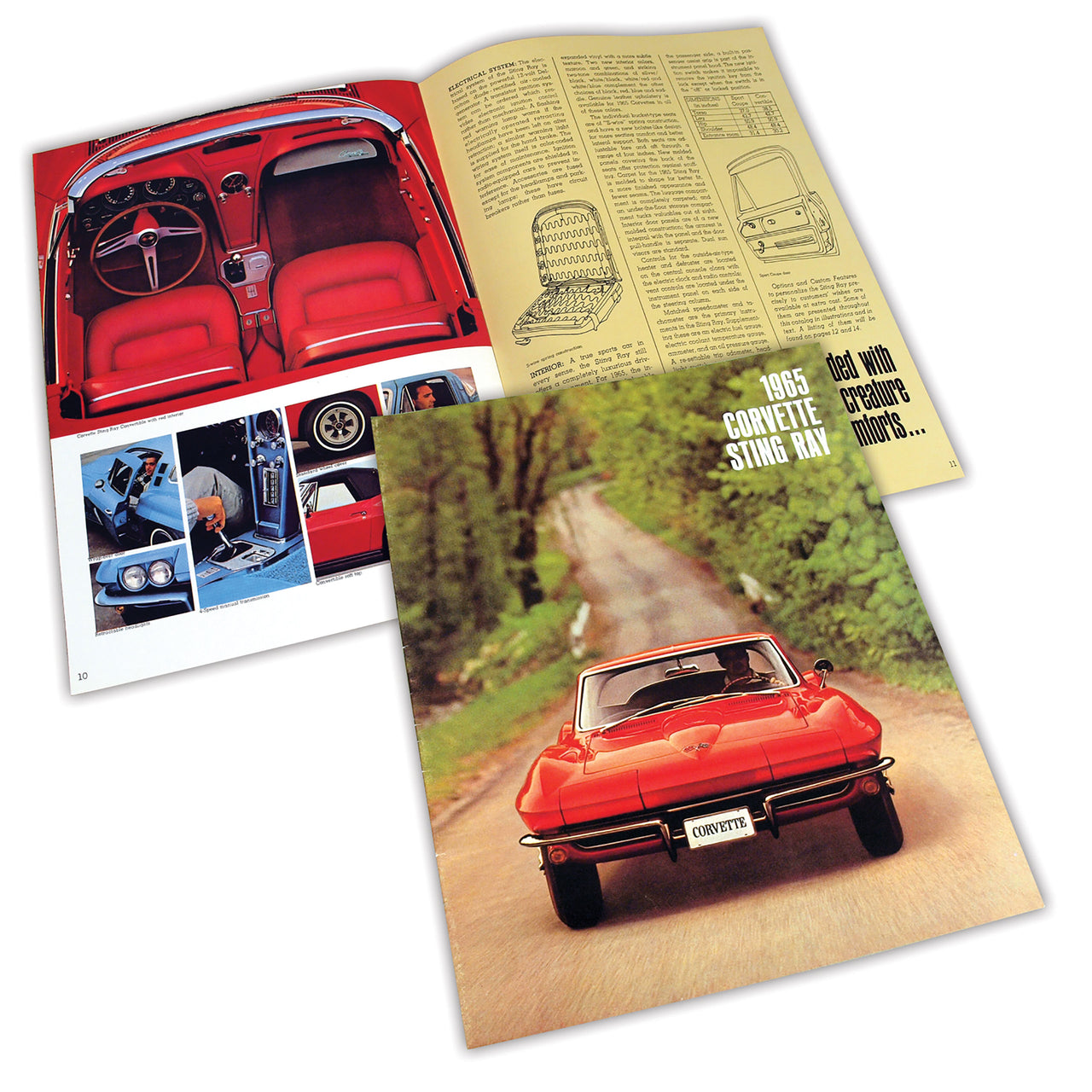 1965-1965 Corvette Sales Brochure Corvette - CA-471165-Corvette-Store-Online
