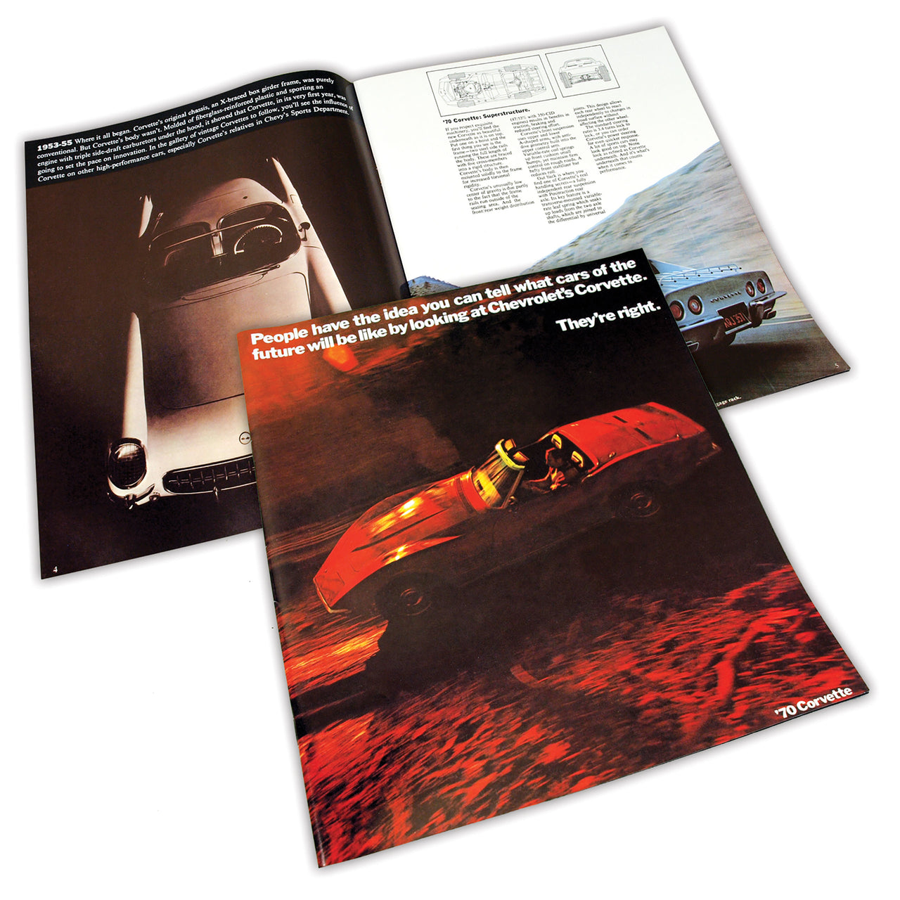 1970-1970 Corvette Sales Brochure Corvette - CA-471170-Corvette-Store-Online