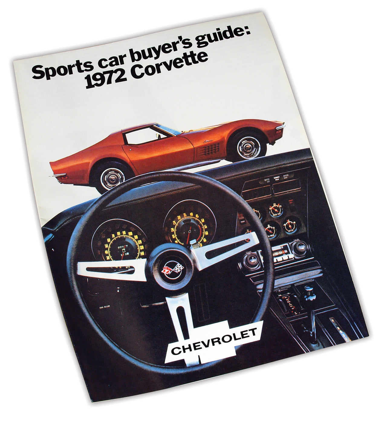1972-1972 Corvette Sales Brochure Corvette - CA-471172-Corvette-Store-Online