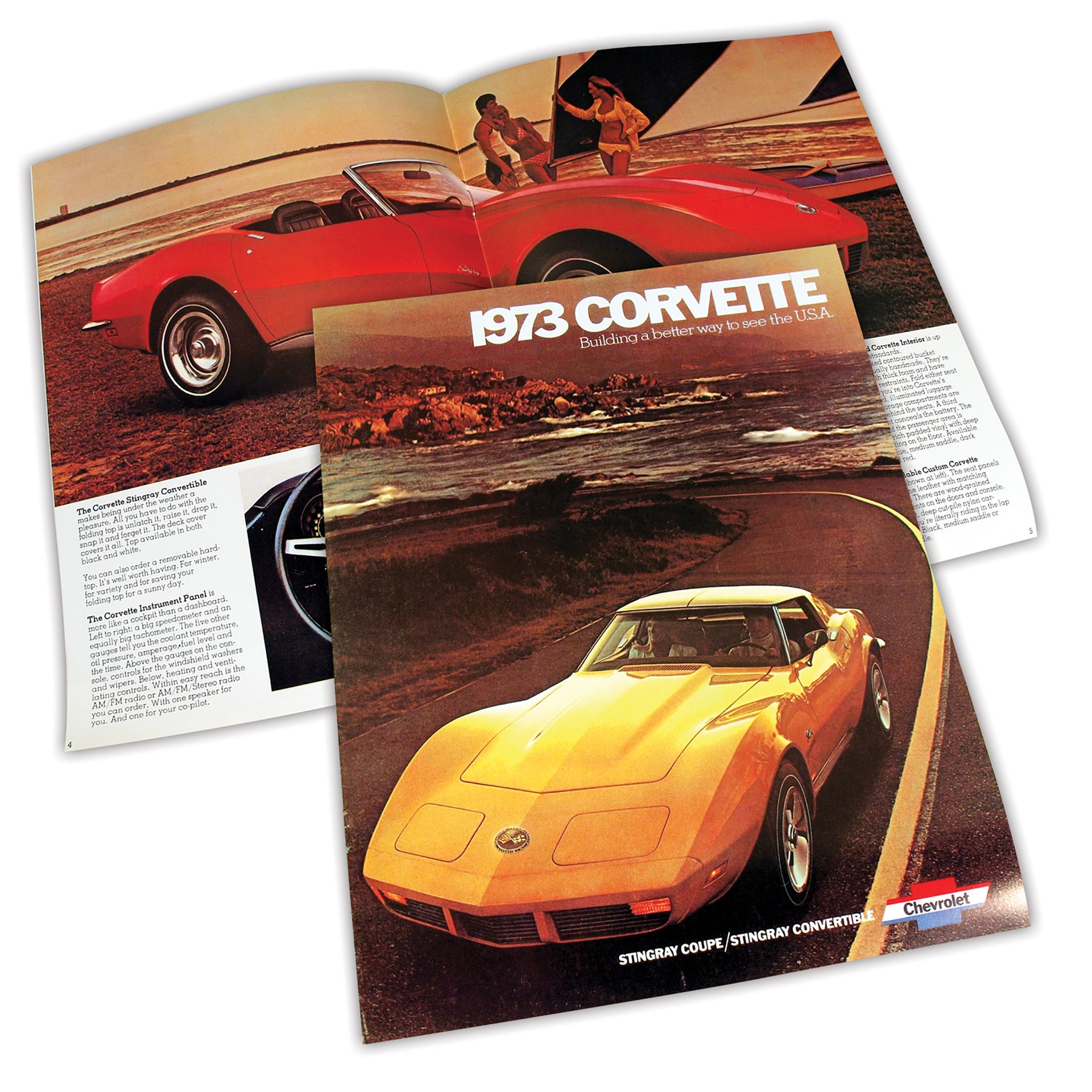 1973-1973 Corvette Sales Brochure Corvette - CA-471173-Corvette-Store-Online