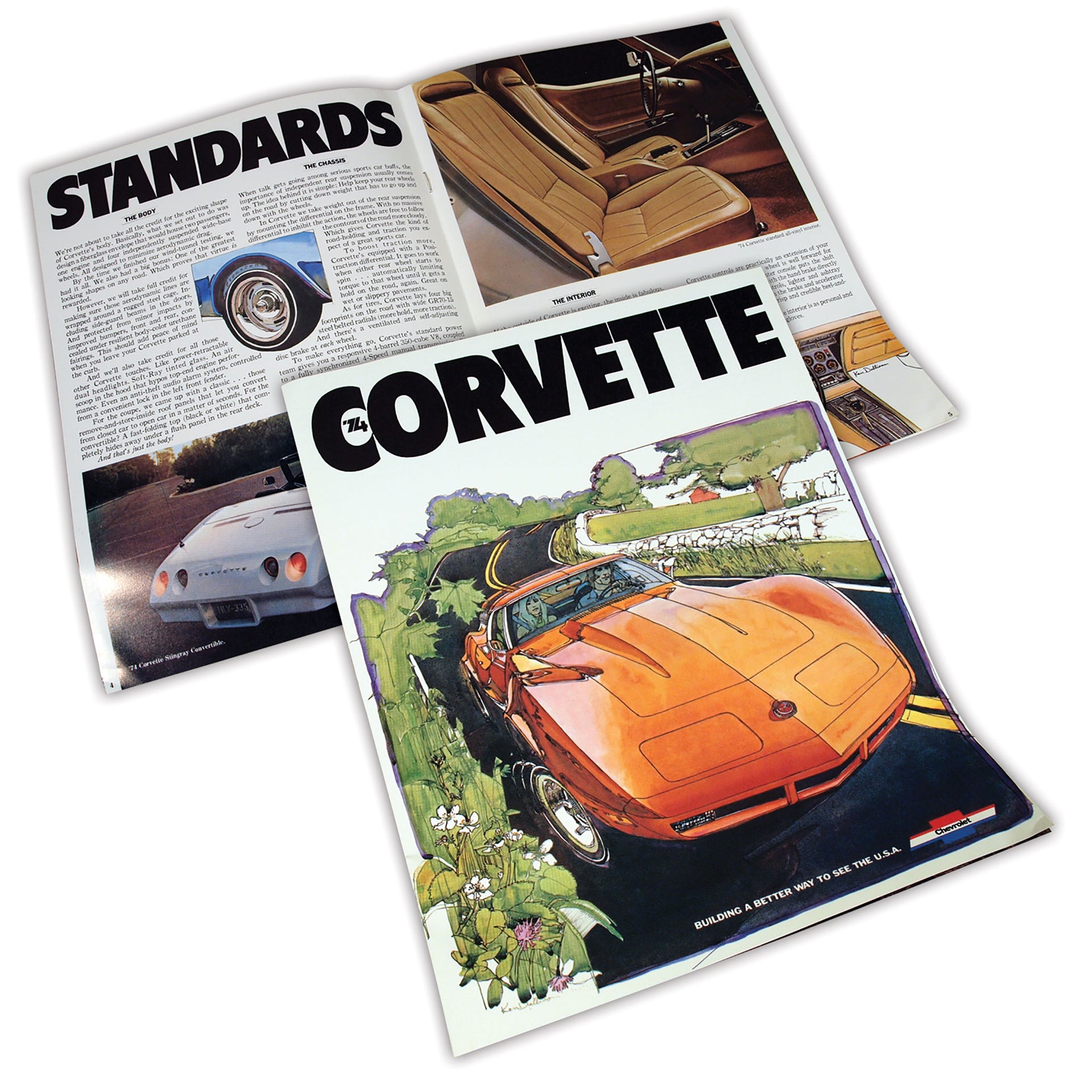 1974-1974 Corvette Sales Brochure Corvette - CA-471174-Corvette-Store-Online