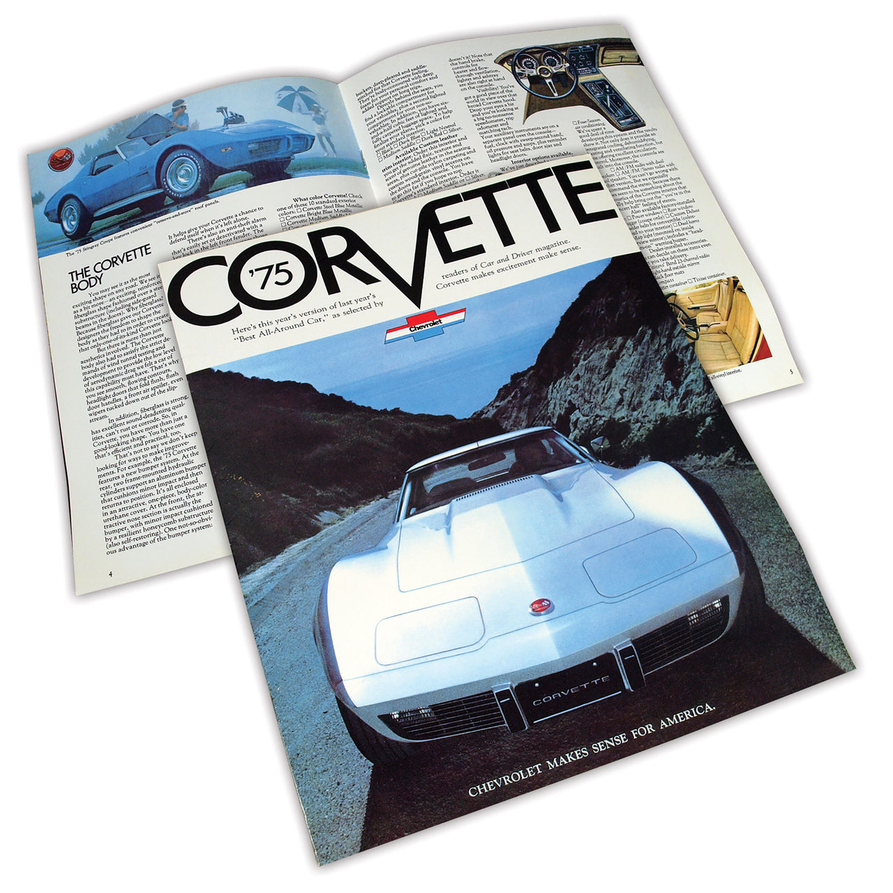 1975-1975 Corvette Sales Brochure Corvette - CA-471175-Corvette-Store-Online