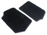 1990-1993 Corvette FRONT SPEAKER COVER CARPETS BLACK PILE - CA-471620-Corvette-Store-Online