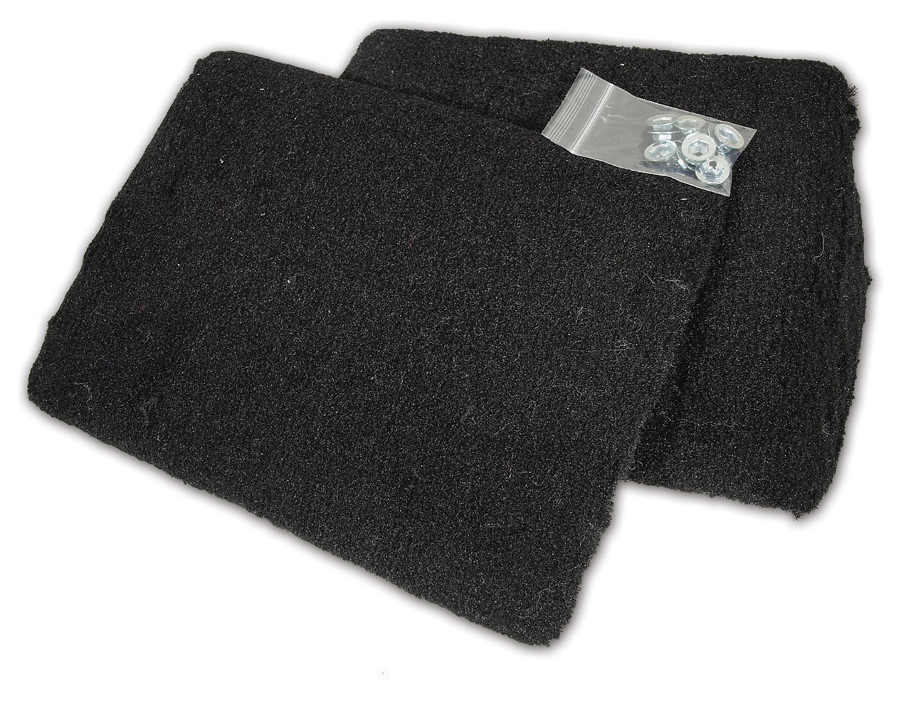 1990-1993 Corvette FRONT SPEAKER COVER ASSYS BLACK PILE - CA-471720-Corvette-Store-Online