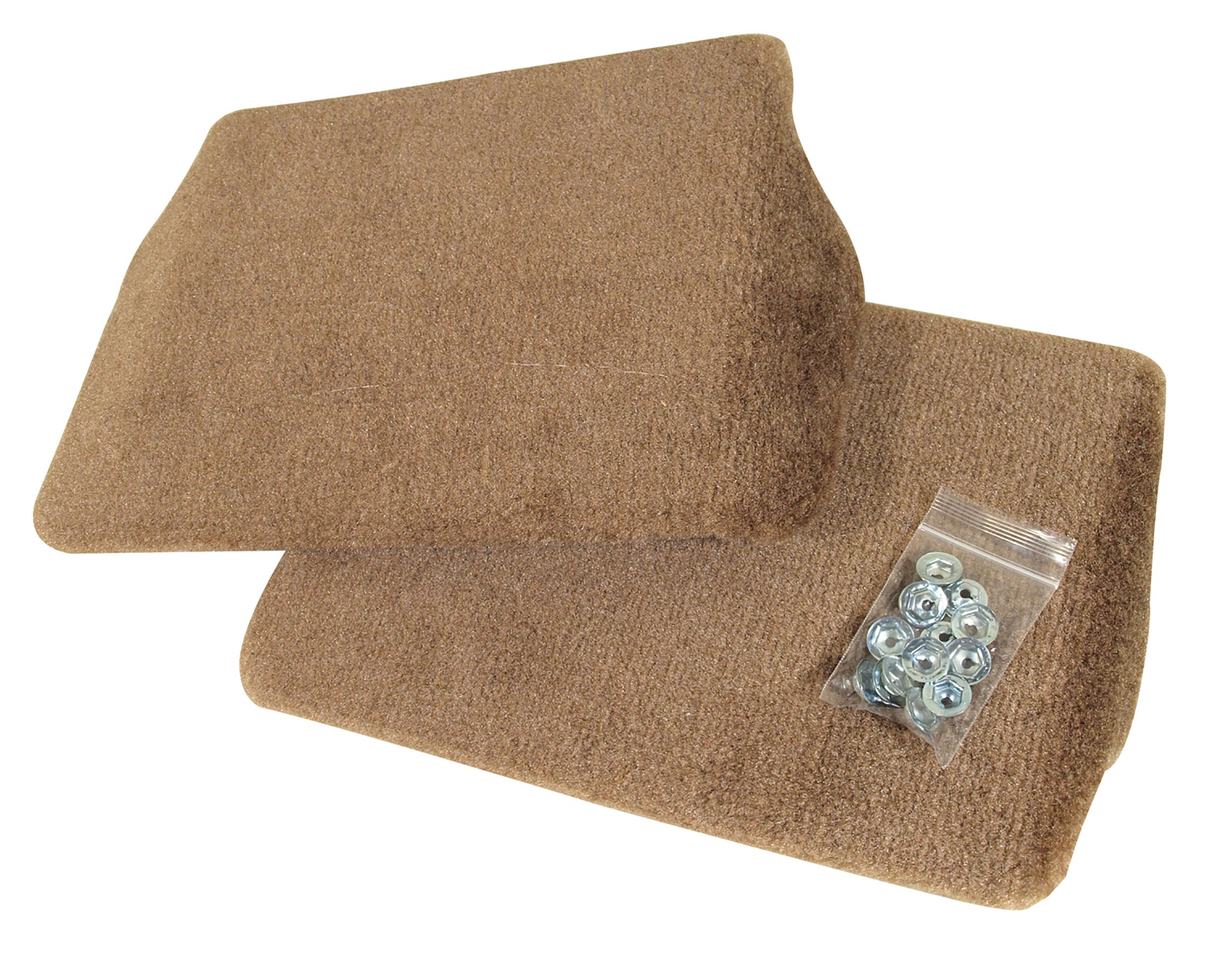 1992-1993 Corvette FRONT SPEAKER COVER ASSYS BEIGE PILE - CA-471782-Corvette-Store-Online