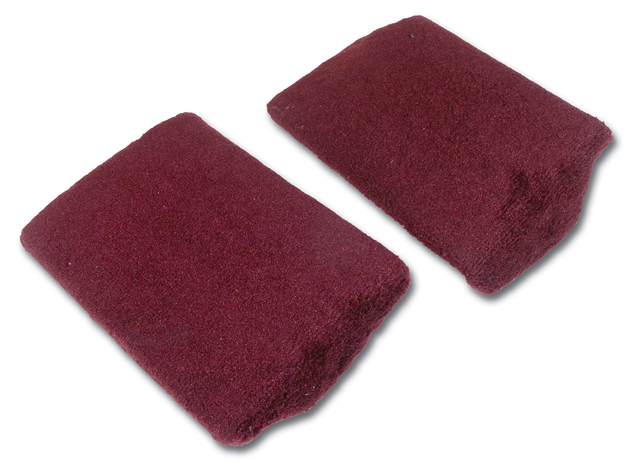 1993-1993 Corvette FRONT SPEAKER COVER ASSYS RUBY RED PILE - CA-471786-Corvette-Store-Online