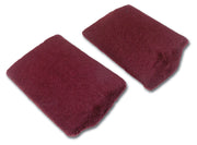 1993-1993 Corvette FRONT SPEAKER COVER ASSYS RUBY RED PILE - CA-471786-Corvette-Store-Online