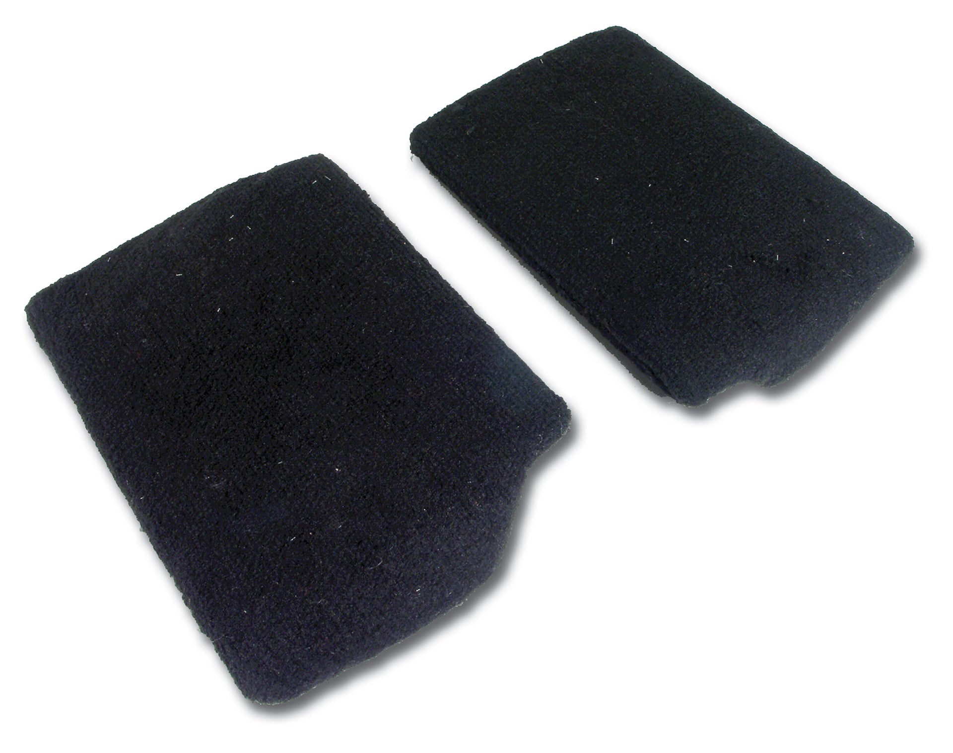 1994-1996 Corvette Front Speaker Cover Carpet Assemblies - Black Tru-Vet Carpet - CA-471920-Corvette-Store-Online