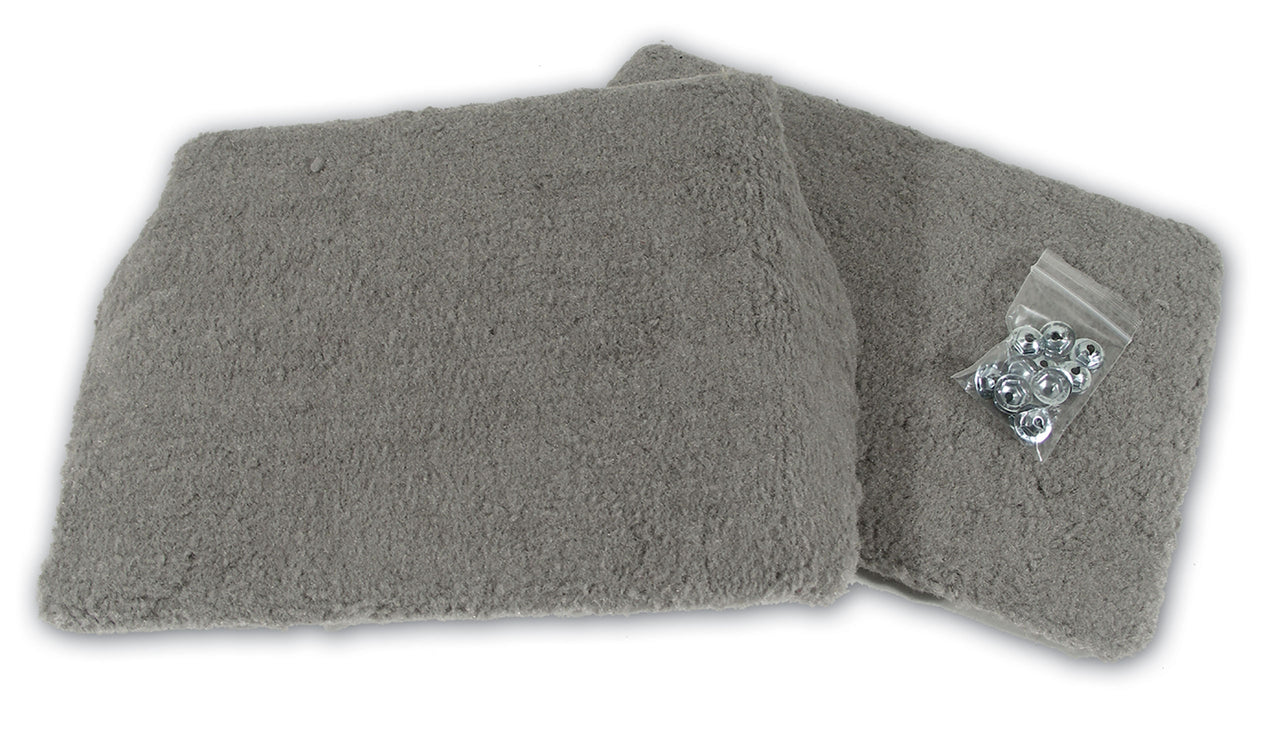1994-1996 Corvette Front Speaker Cover Carpet Assemblies - Gray Tru-Vet Carpet - CA-471984-Corvette-Store-Online