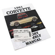 1961-1961 Corvette Assembly Manual Corvette - Bound - CA-472461-Corvette-Store-Online