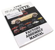 1977-1977 Corvette Assembly Manual Corvette - Bound - CA-472477-Corvette-Store-Online
