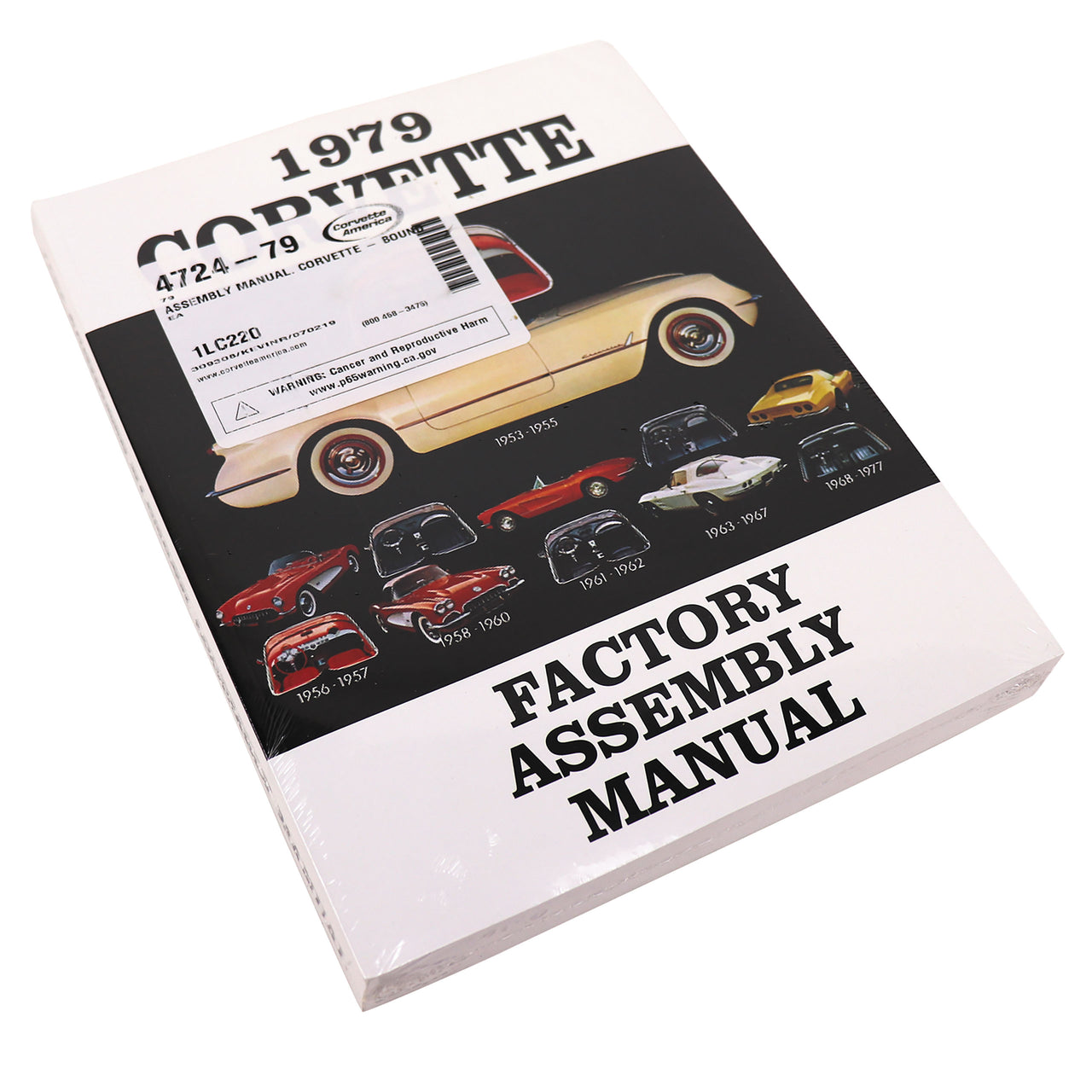 1979-1979 Corvette Assembly Manual Corvette - Bound - CA-472479-Corvette-Store-Online