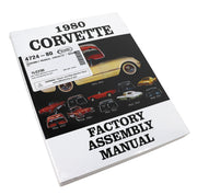 1980-1980 Corvette Assembly Manual Corvette - Bound - CA-472480-Corvette-Store-Online