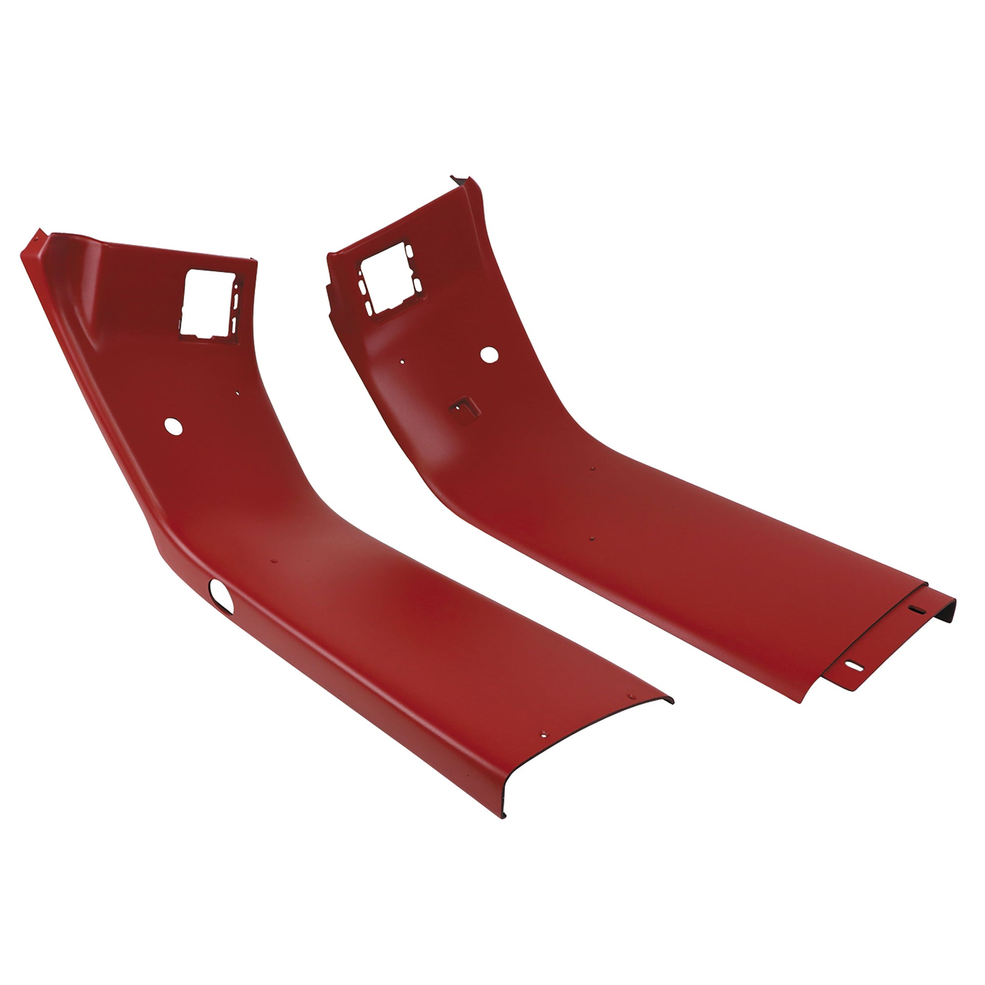 1990-1990 Corvette Coupe Rear Roof Panels - Red - CA-473075-Corvette-Store-Online