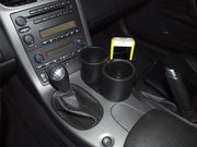 2005-2013 Corvette Dual Cup Holder W/Cellphone Holder - CA-47324-Corvette-Store-Online