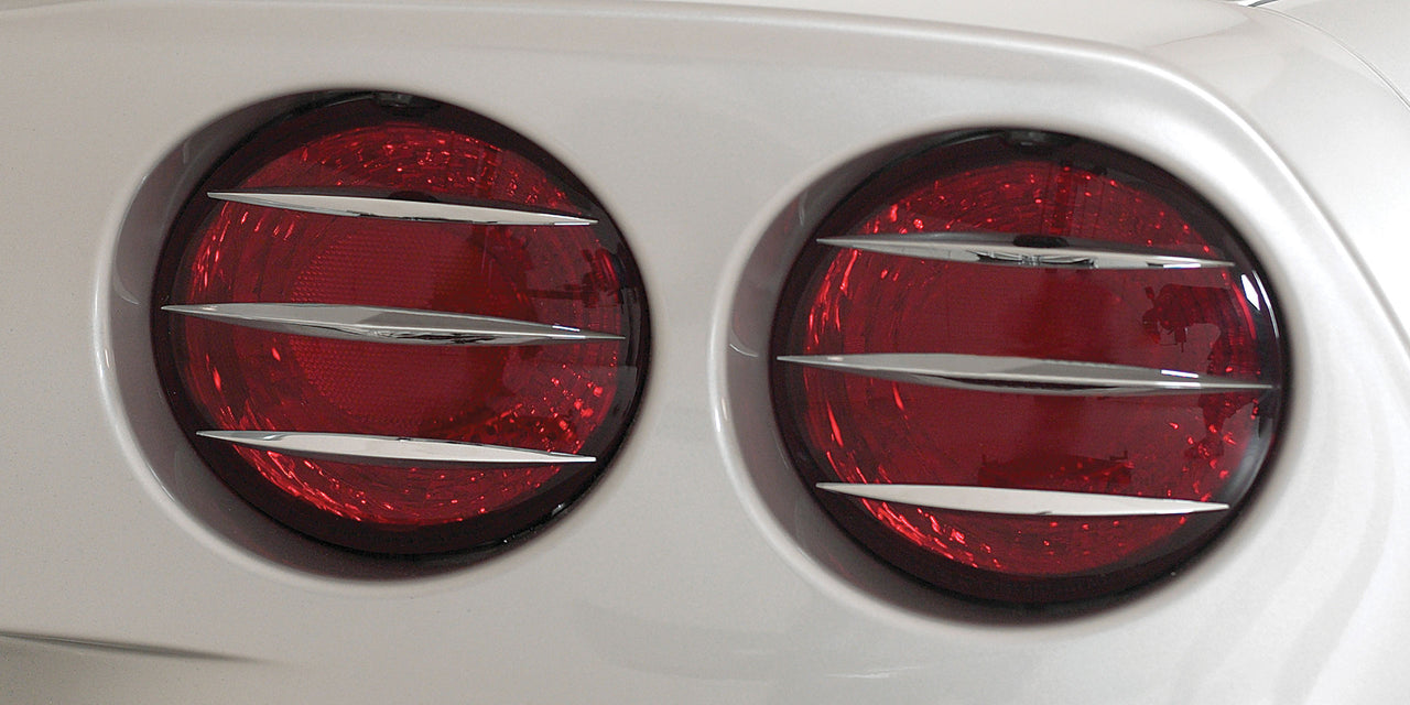 2005-2013 Corvette Tail Light Louvers - 12 Piece Set - CA-47331-Corvette-Store-Online