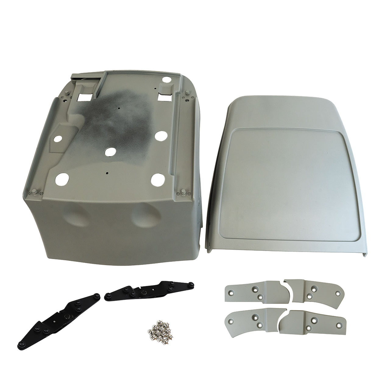 1982-1982 Corvette Reproduction Seat Frame & Hinge Kit - Gray - CA-477868-Corvette-Store-Online