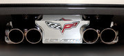 2005-2013 Corvette C6 Billet Exhaust Plate - CA-47963-Corvette-Store-Online