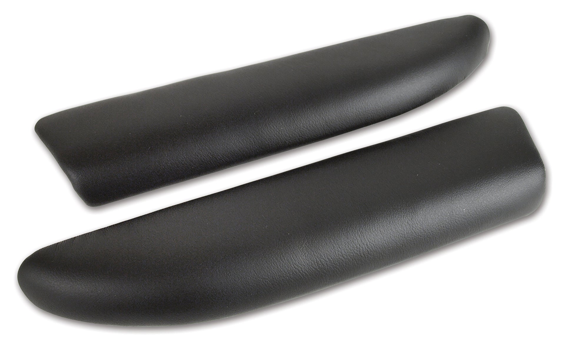 2005-2013 Corvette Leather Armrest Pads - Ebony - CA-479695-Corvette-Store-Online
