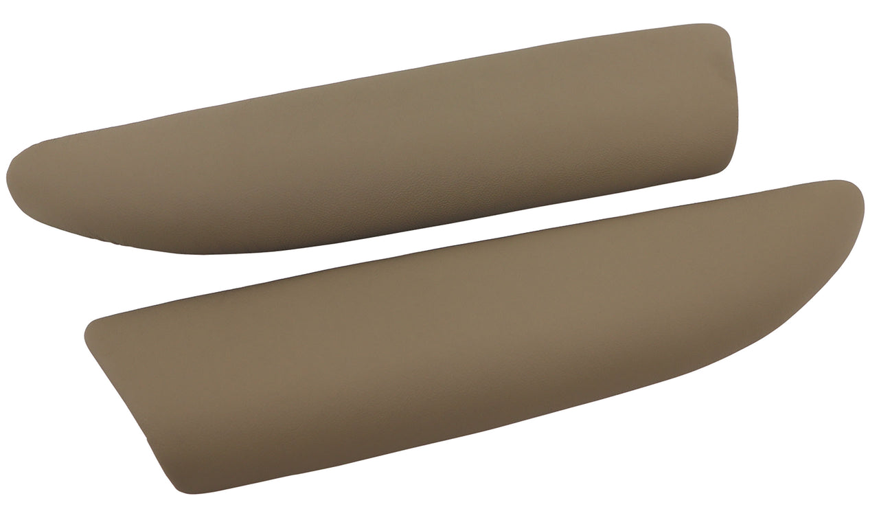2005-2013 Corvette Leather Armrest Pads - Cashmere - CA-479696-Corvette-Store-Online