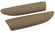 2005-2013 Corvette Leather Armrest Pads - Cashmere - CA-479696-Corvette-Store-Online