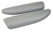 2006-2012 Corvette Leather Armrest Pads - Light Titanium Gray - CA-479699-Corvette-Store-Online