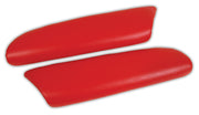 2000-2004 Corvette Leather Armrest Pads - Torch Red - CA-479893-Corvette-Store-Online