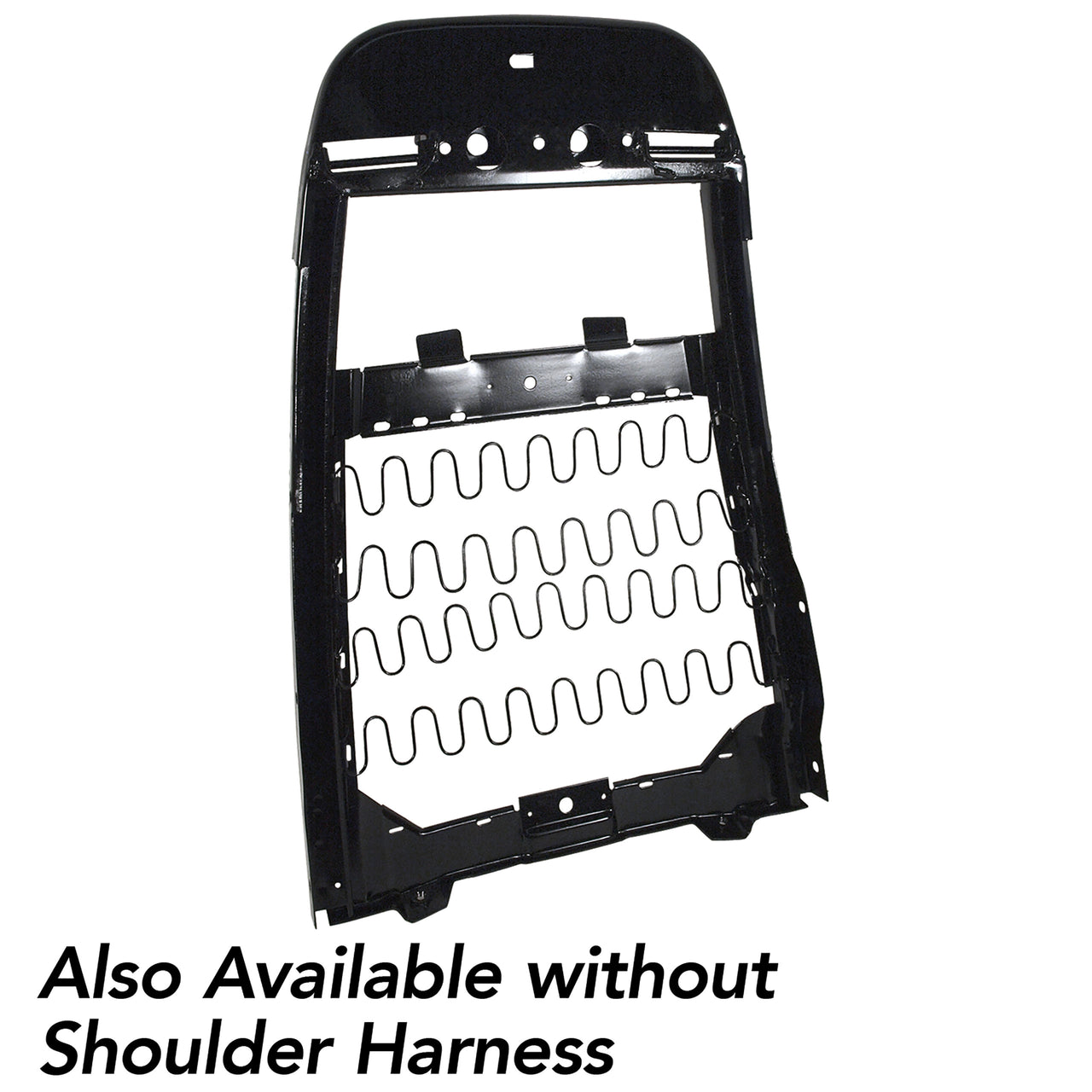1970-1978 Corvette Seat Frame Back W/out Shoulder Harness - CA-48072-Corvette-Store-Online