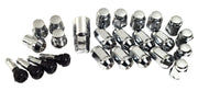 1984-1996 Corvette Chrome Wheel Lug Nuts, Locks, & Valve Stems Kit - CA-48174-Corvette-Store-Online