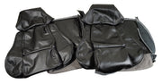 1984-1988 Corvette Driver Leather Seat Covers Black Standard No-Perforations - CA-483620-Corvette-Store-Online
