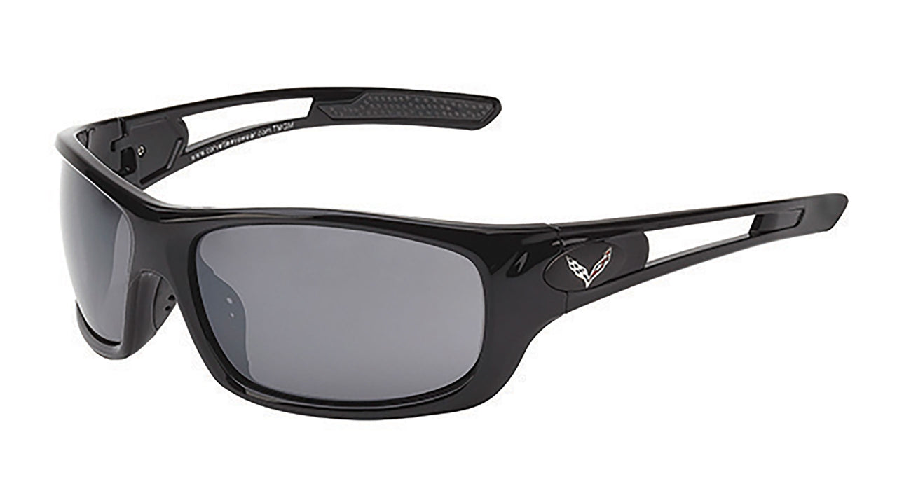2014-2019 Corvette Sunglasses - Black W/C7 Logo - CA-48514-Corvette-Store-Online