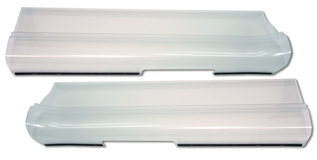 2005-2013 Corvette Door Sill Guards - Clear - CA-48585-Corvette-Store-Online