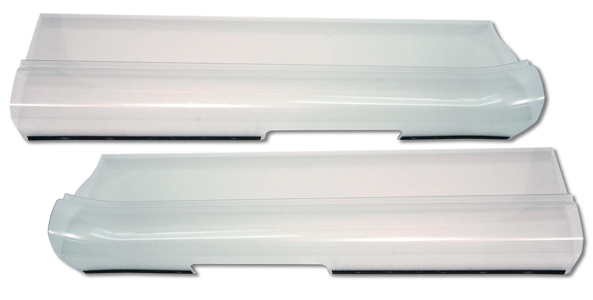 2005-2013 Corvette Door Sill Guards - Clear - CA-48585-Corvette-Store-Online