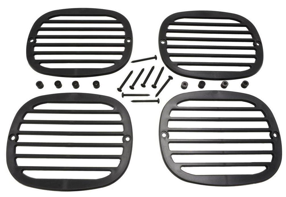 1991-1996 Corvette Tail Light Louver Kit (Also Fits 1990 ZR1) - CA-4903-Corvette-Store-Online