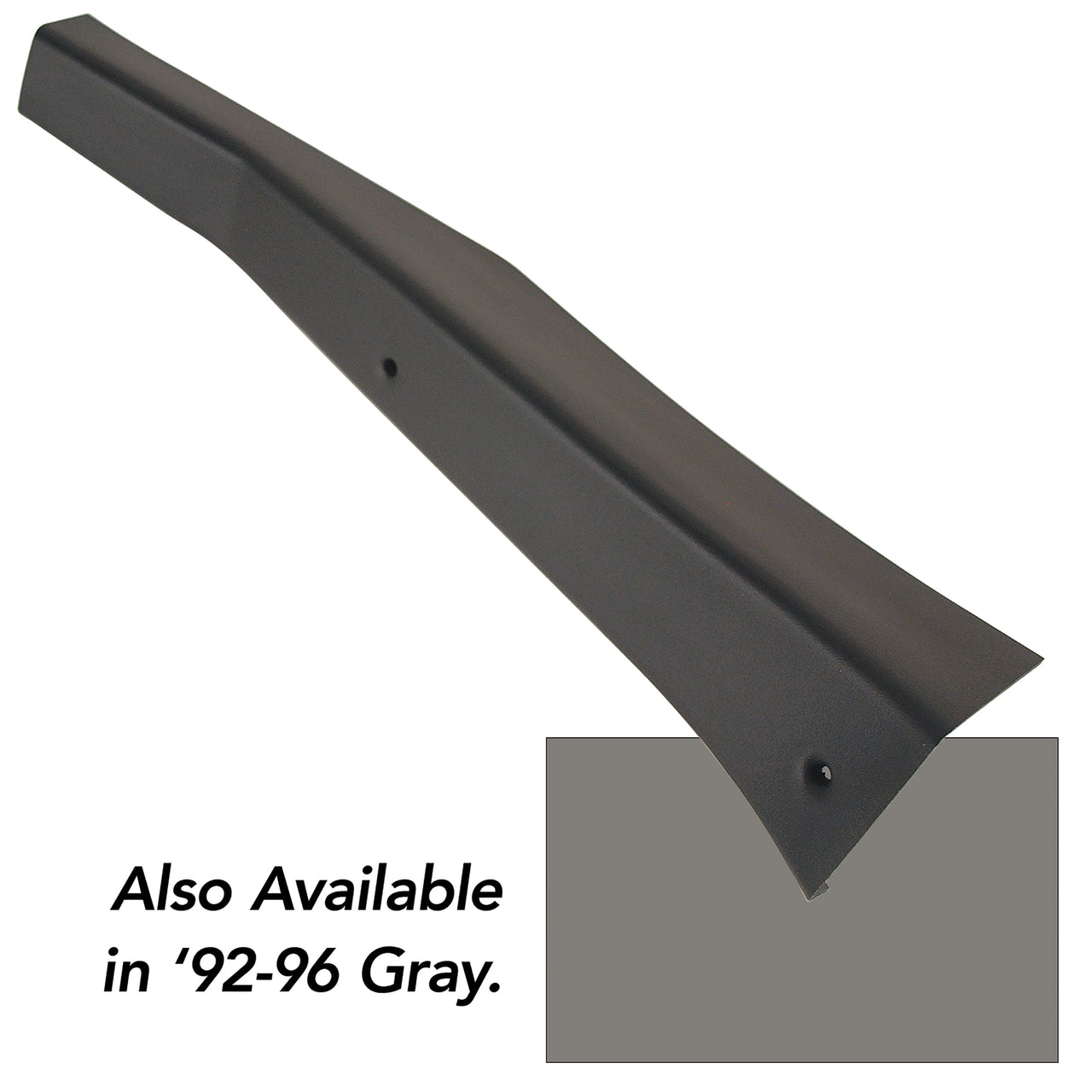 1992-1996 Corvette Door Sill Extension Gray RH - CA-492084-Corvette-Store-Online