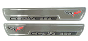 2005-2013 Corvette C6 Billet Door Sill Plates - CA-49440-Corvette-Store-Online