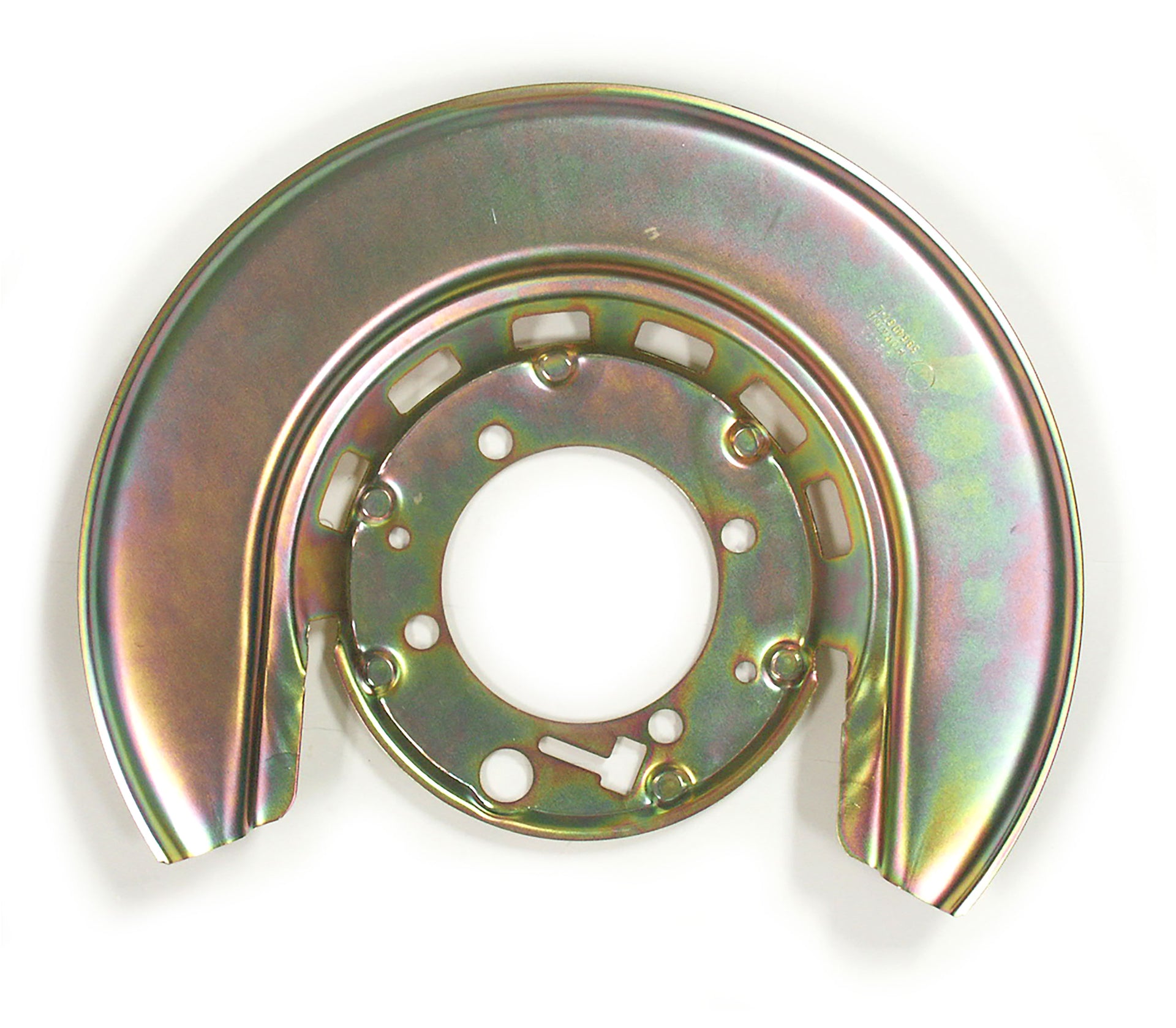 1976-1982 Corvette Rear Backing Shield Gold LH - Reproduction - CA-49582-Corvette-Store-Online