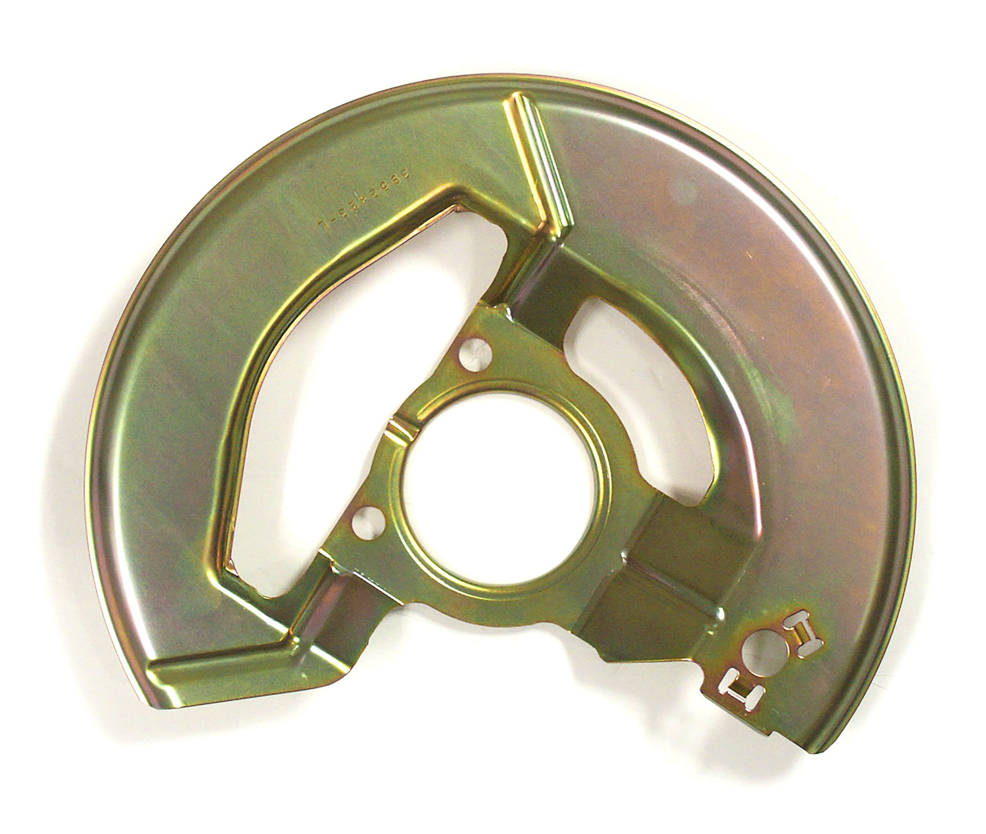 1976-1982 Corvette Front Brake Splash Shield Gold LH - Reproduction - CA-49586-Corvette-Store-Online