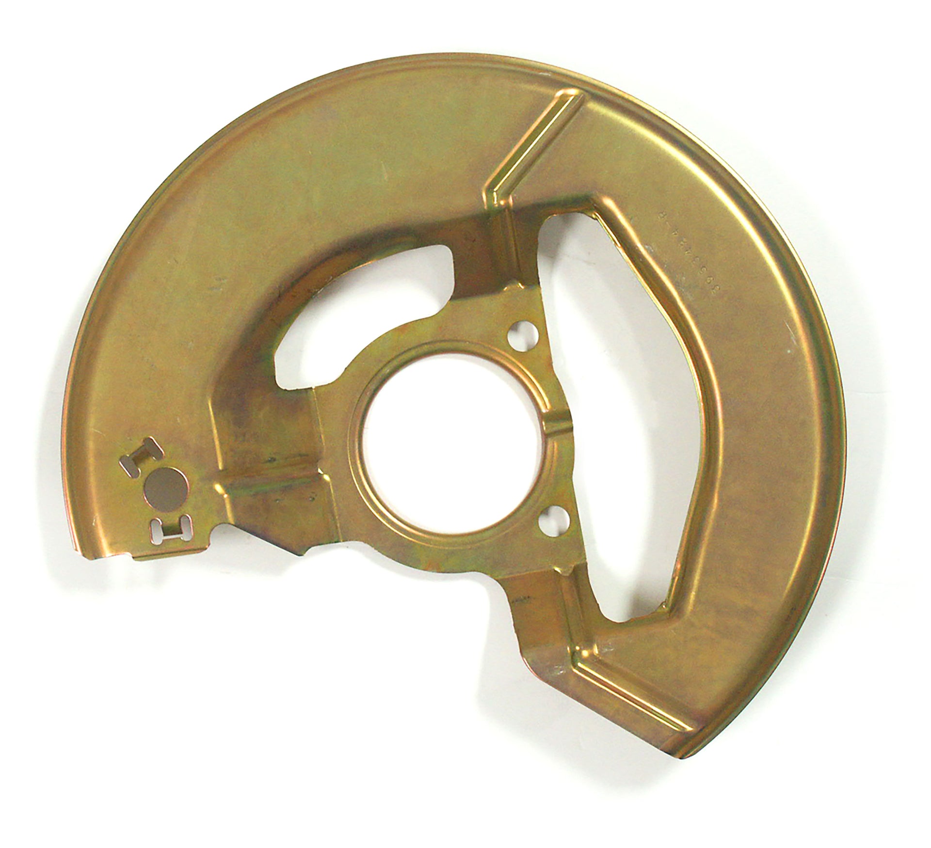 1976-1982 Corvette Front Brake Splash Shield Gold RH - Reproduction - CA-49587-Corvette-Store-Online