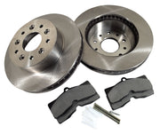 1965-1982 Corvette Front Brake Rotor & Pad Kit - CA-49936-Corvette-Store-Online