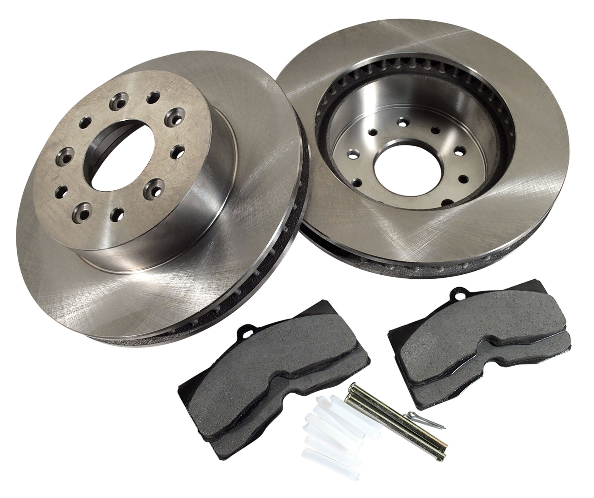 1965-1982 Corvette Front Brake Rotor & Pad Kit - CA-49936-Corvette-Store-Online