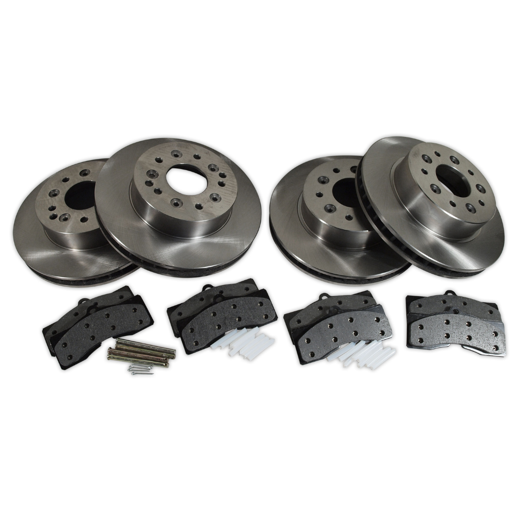 1965-1982 Corvette Brake Rotor & Pad Kit - Car Set - CA
