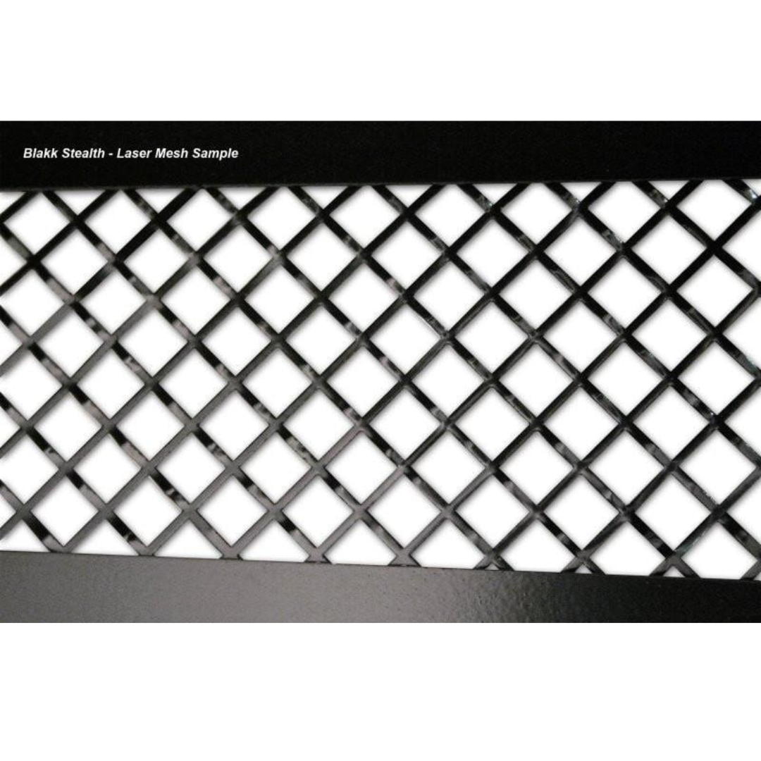 C6 Corvette Side Vent Grills - 2Pc "Blakk Stealth"