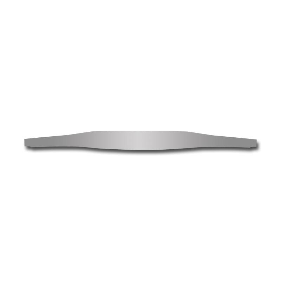 C6 Corvette Front Nose Cap - Polished Stainless Steel