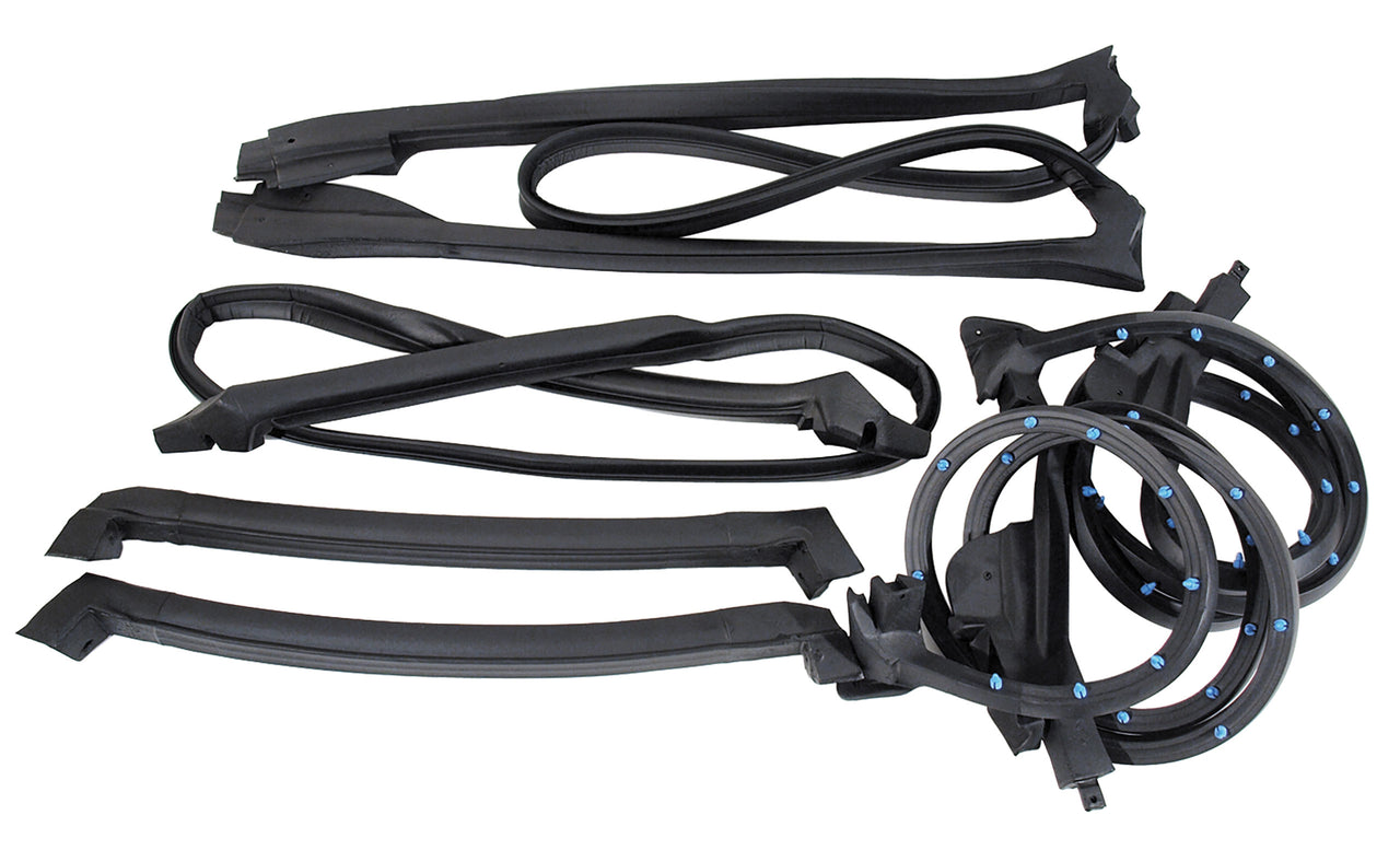 1984-1989 Corvette Weatherstrip Kit - Coupe Body 6 Piece - USA - CA-50516-Corvette-Store-Online
