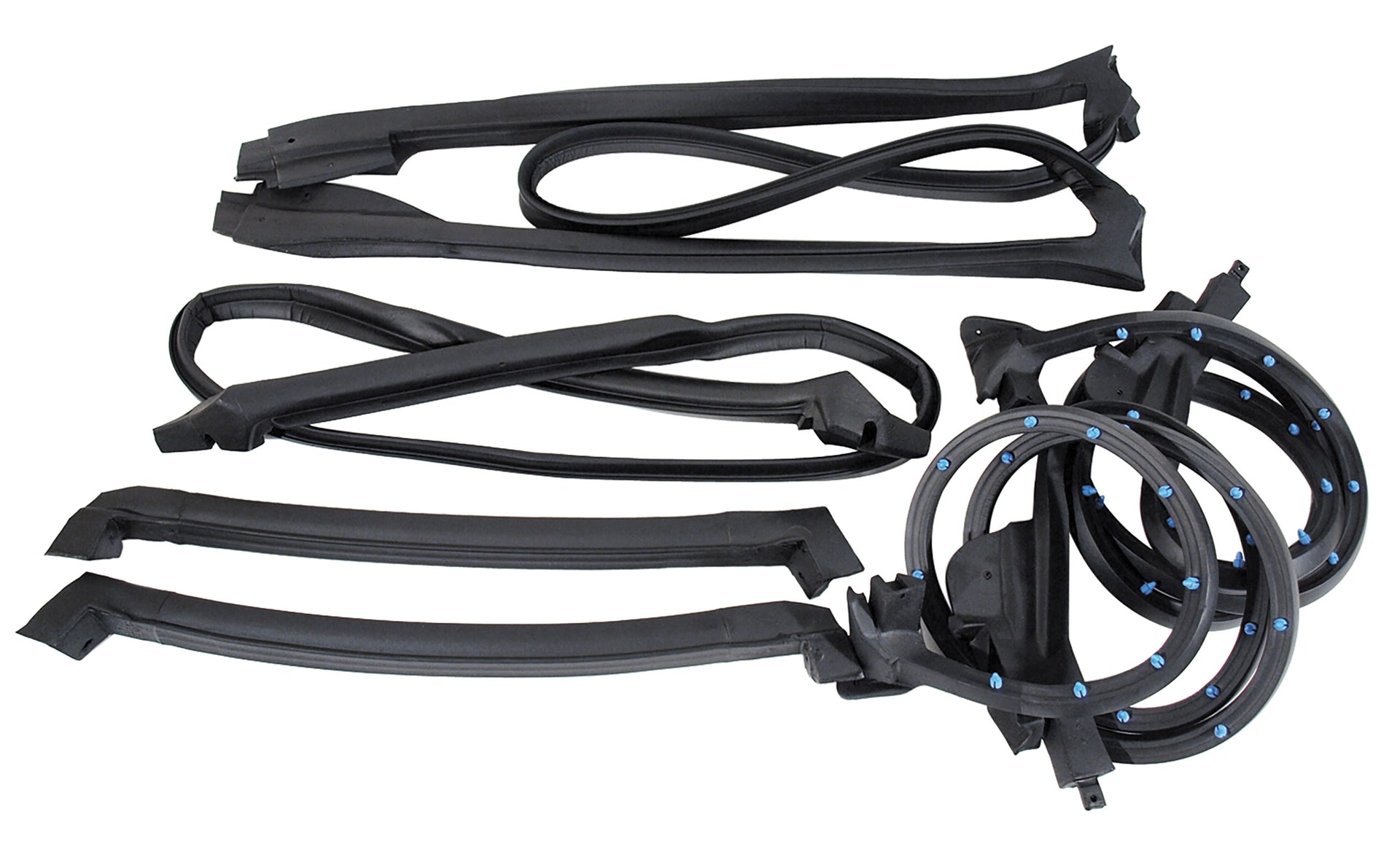 1984-1989 Corvette Weatherstrip Kit - Coupe Body 6 Piece - USA - CA-50516-Corvette-Store-Online