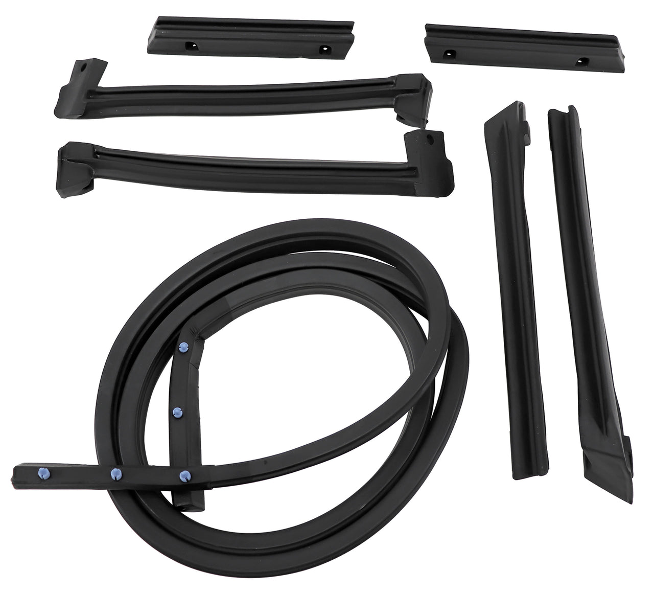 1986-1996 Corvette Weatherstrip Kit - Convertible Top 7 Piece - USA - CA-50518-Corvette-Store-Online