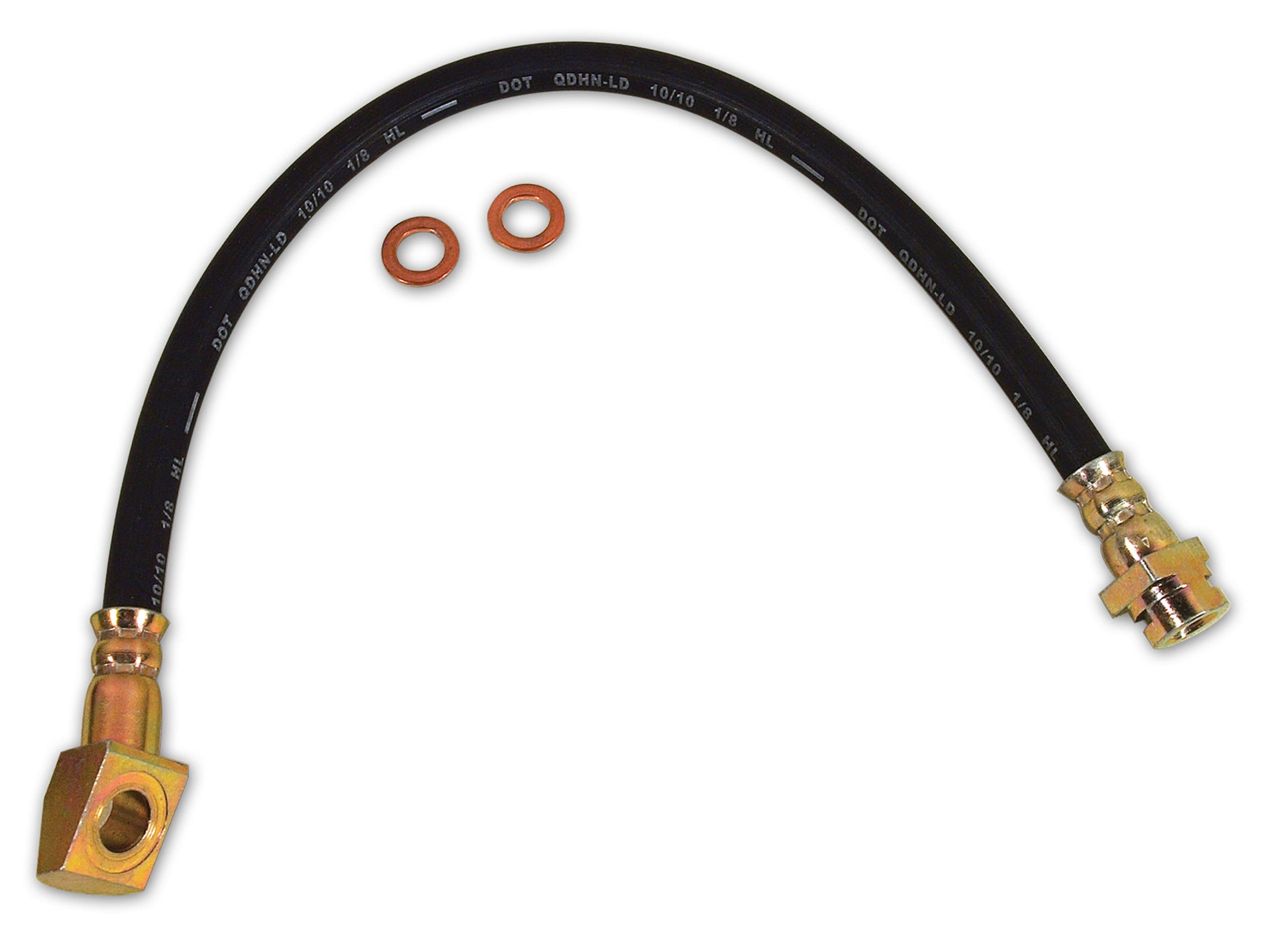 2005-2013 Corvette Brake Hose - Rear LH - Exc Z06/ZR1 - CA-51389-Corvette-Store-Online