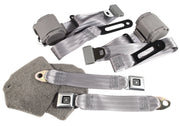 1992-1996 Corvette Gray Lap & Shoulder Seat Belts - Single Retractor - CA-51658-Corvette-Store-Online