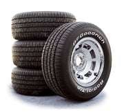 1968-1982 Corvette YJ8 Chrome Plated Aluminum Wheel Set W/BFG Radial T/A 225/70R15 Tires - CA-51722-Corvette-Store-Online